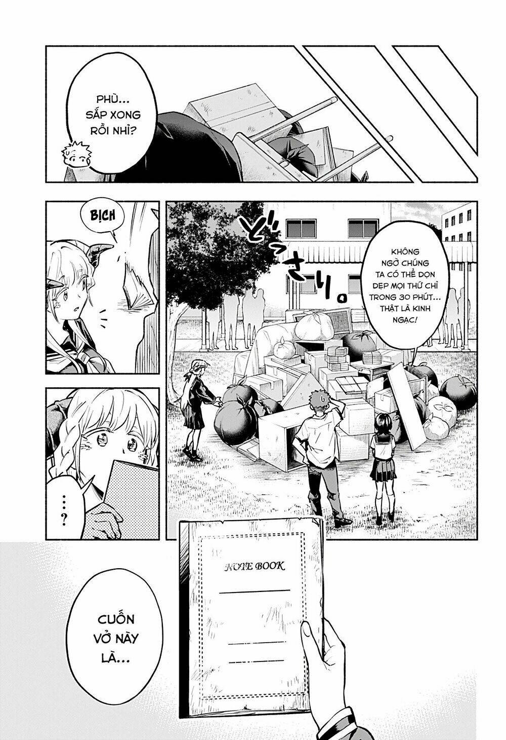 Cô Bạn Rồng Mới Chuyển Tới Nổi Bật Hơn Cả Tôi Chap 4 - Next Chap 5