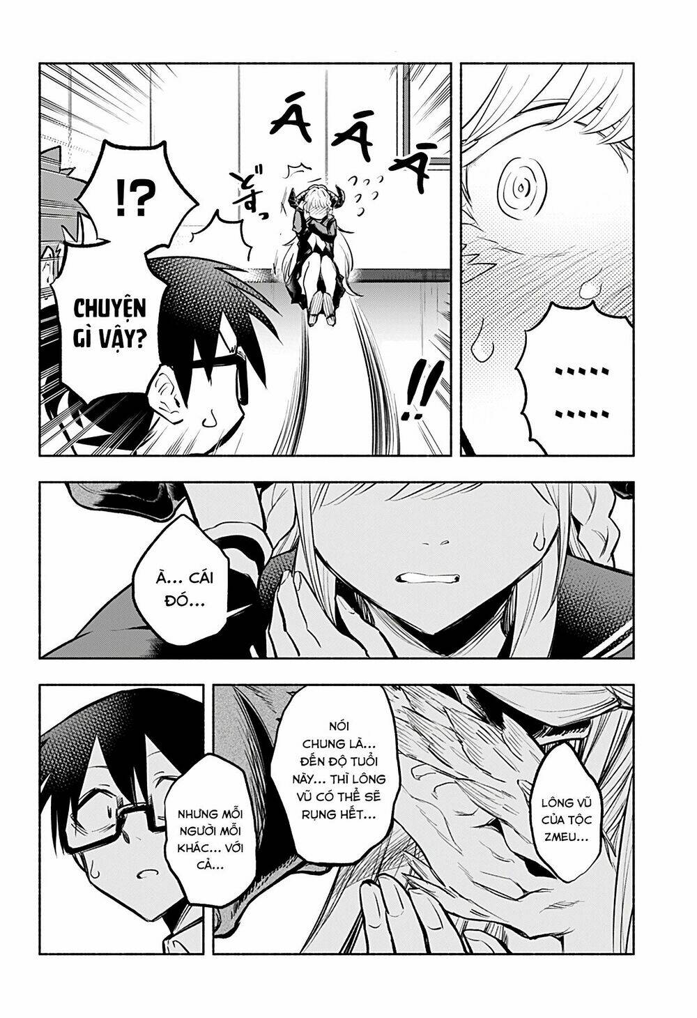 Cô Bạn Rồng Mới Chuyển Tới Nổi Bật Hơn Cả Tôi Chap 4 - Next Chap 5