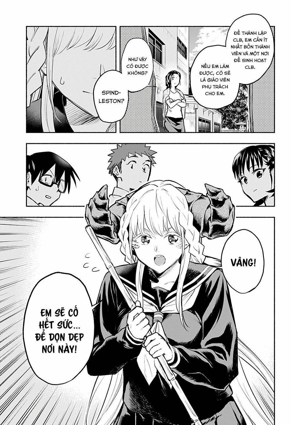 Cô Bạn Rồng Mới Chuyển Tới Nổi Bật Hơn Cả Tôi Chap 4 - Next Chap 5