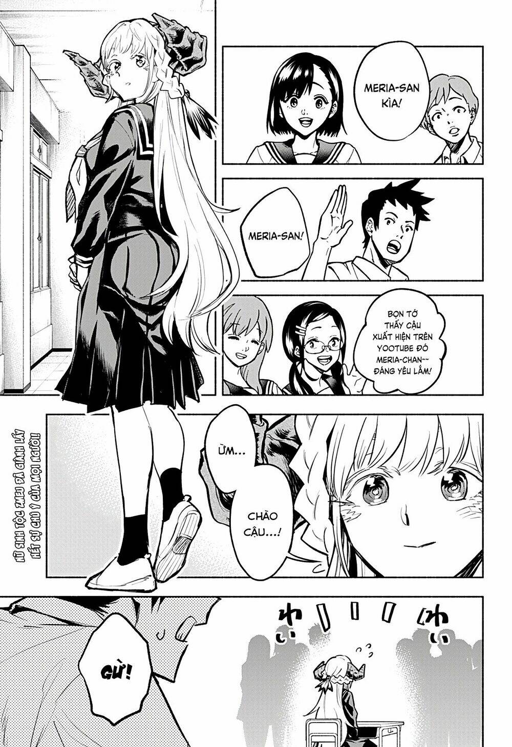 Cô Bạn Rồng Mới Chuyển Tới Nổi Bật Hơn Cả Tôi Chap 6 - Next Chap 7