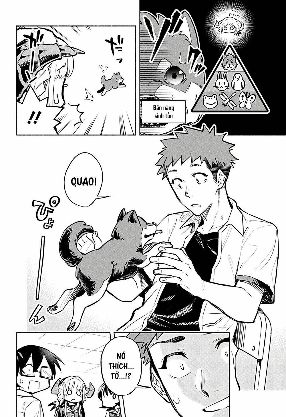 Cô Bạn Rồng Mới Chuyển Tới Nổi Bật Hơn Cả Tôi Chap 6 - Next Chap 7