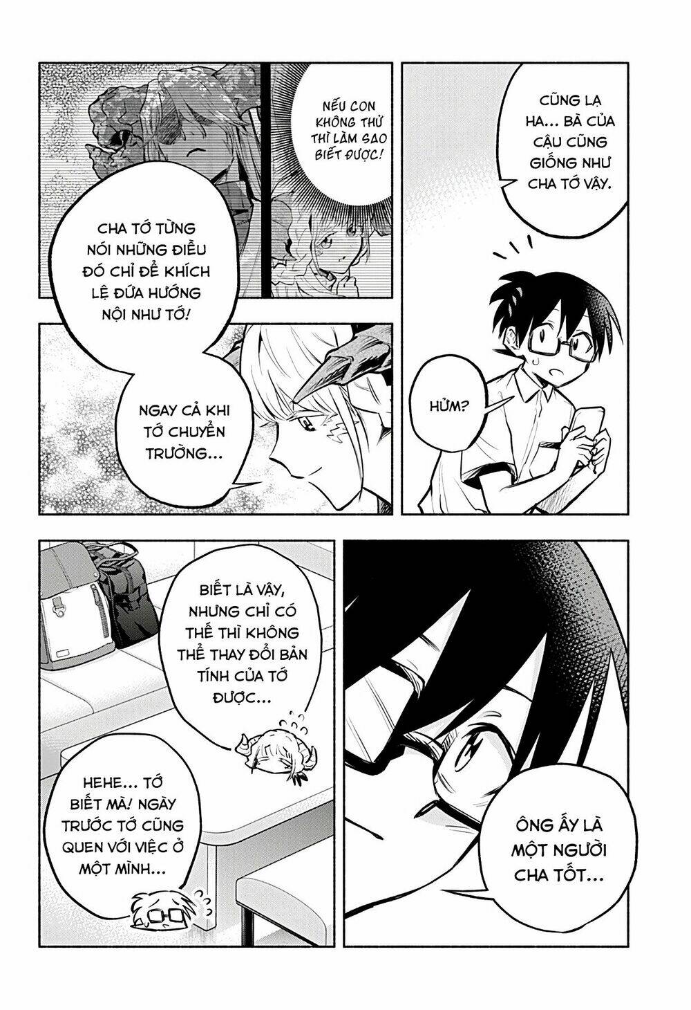 Cô Bạn Rồng Mới Chuyển Tới Nổi Bật Hơn Cả Tôi Chap 7 - Next Chap 8