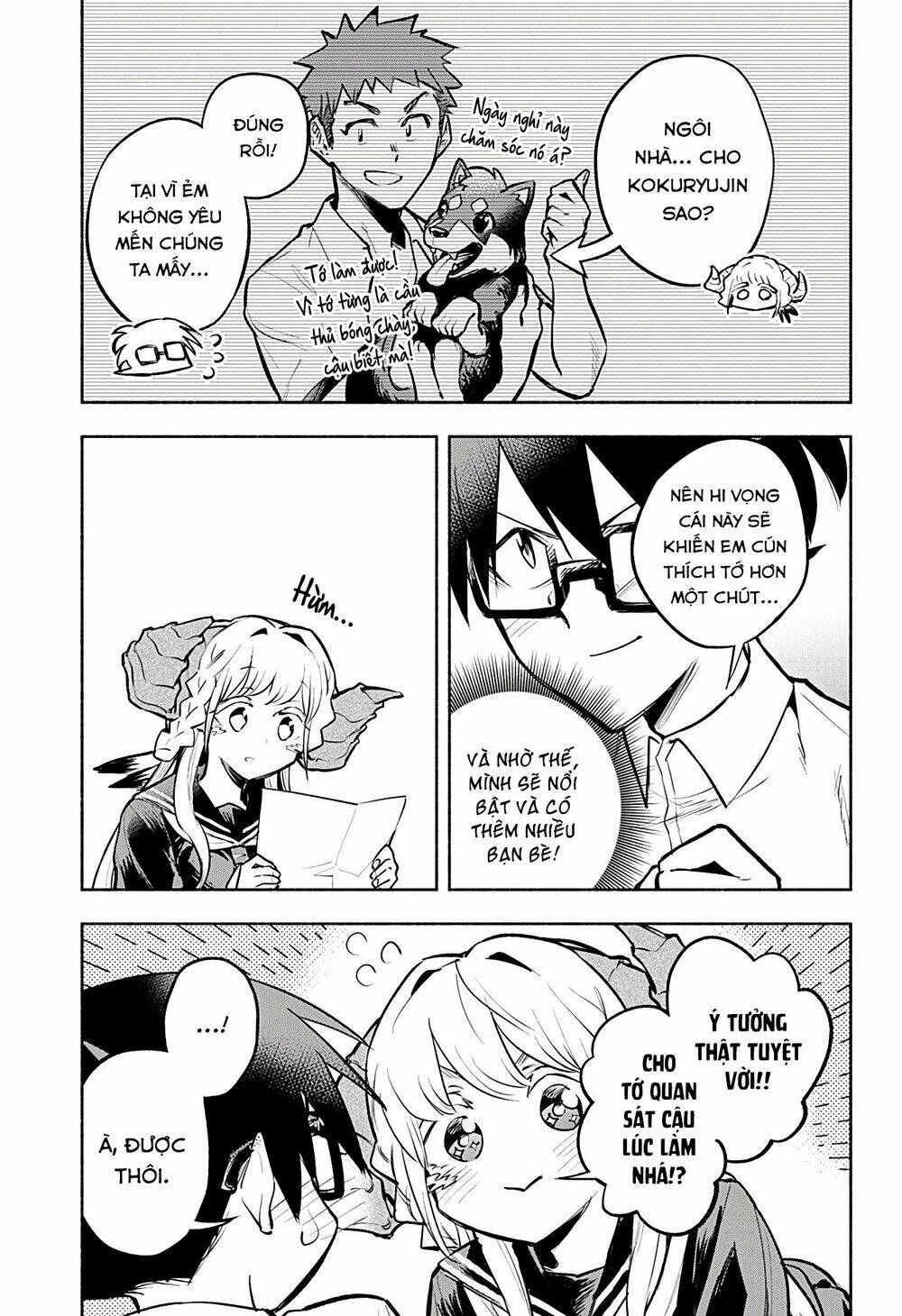 Cô Bạn Rồng Mới Chuyển Tới Nổi Bật Hơn Cả Tôi Chap 7 - Next Chap 8
