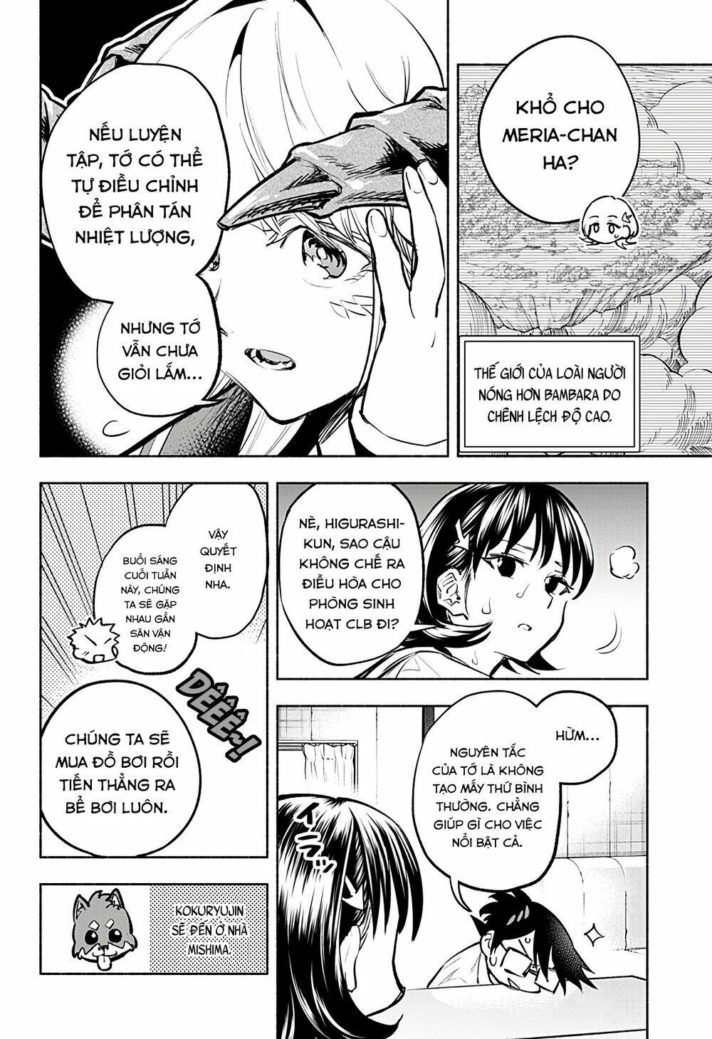 Cô Bạn Rồng Mới Chuyển Tới Nổi Bật Hơn Cả Tôi Chap 8 - Next Chap 9
