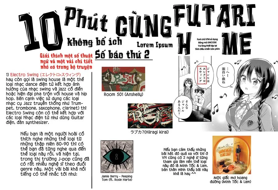 Cô Bạn Trầm Tính Bàn Bên Hóa Ra Lại Là Ca Sĩ Mà Tôi Mến Mộ ~Bài Hát Này Của Tôi, Hãy Hát Lên Đi Nào!~ Chap 2 - Next Chap 3