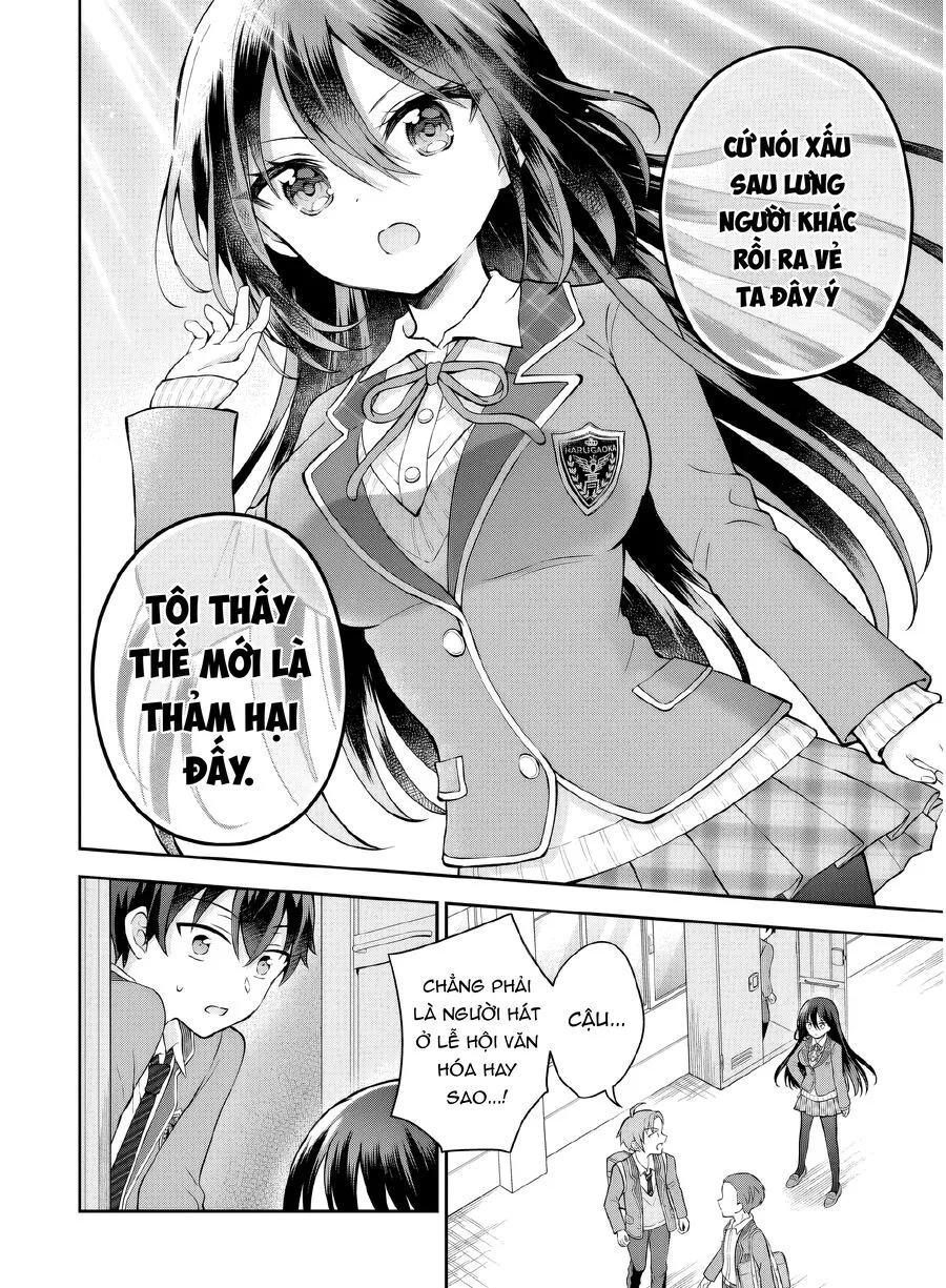 Cô Bạn Trầm Tính Bàn Bên Hóa Ra Lại Là Ca Sĩ Mà Tôi Mến Mộ ~Bài Hát Này Của Tôi, Hãy Hát Lên Đi Nào!~ Chap 3 - Next Chap 4