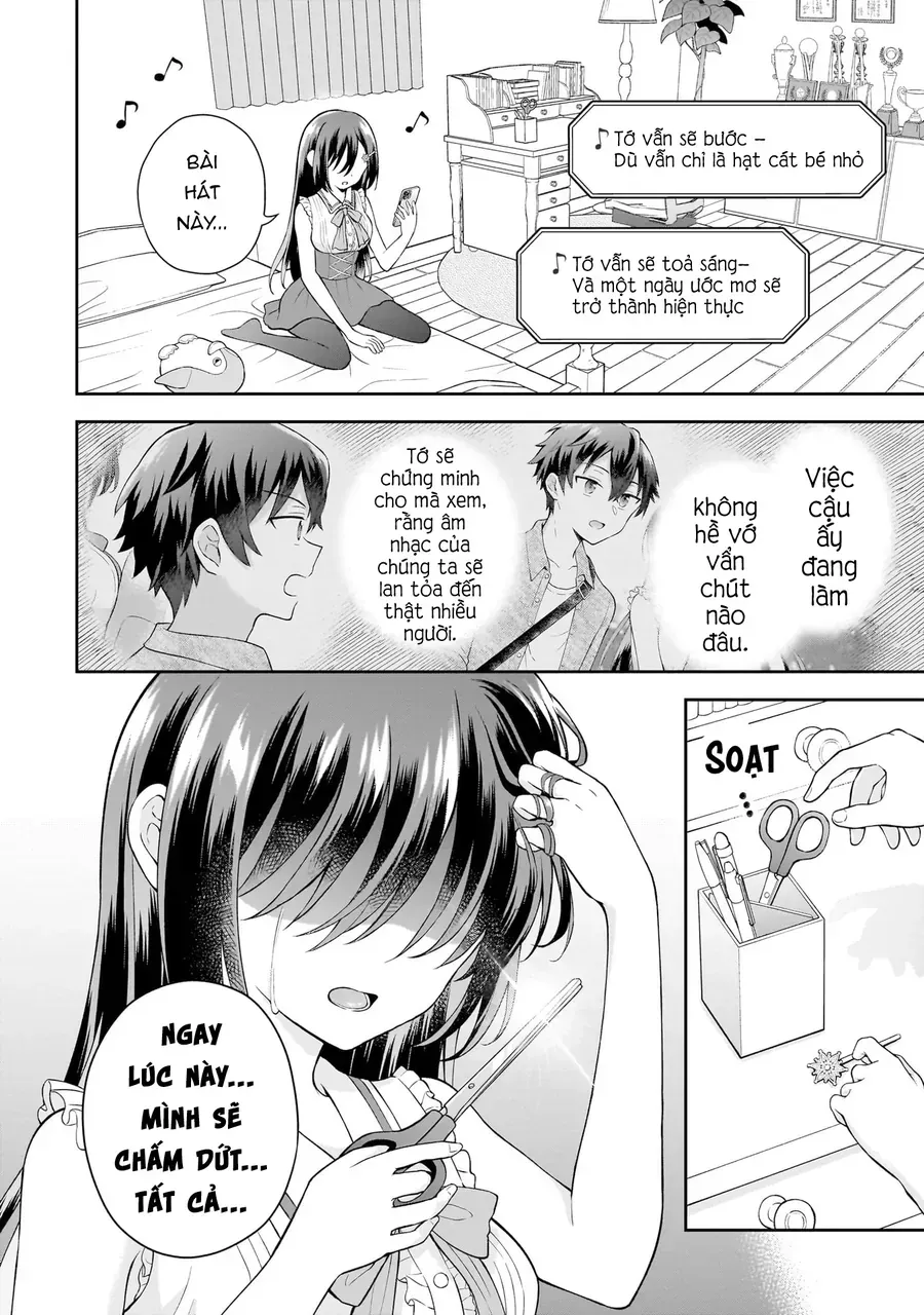 Cô Bạn Trầm Tính Bàn Bên Hóa Ra Lại Là Ca Sĩ Mà Tôi Mến Mộ ~Bài Hát Này Của Tôi, Hãy Hát Lên Đi Nào!~ Chap 5 - Next Chap 6