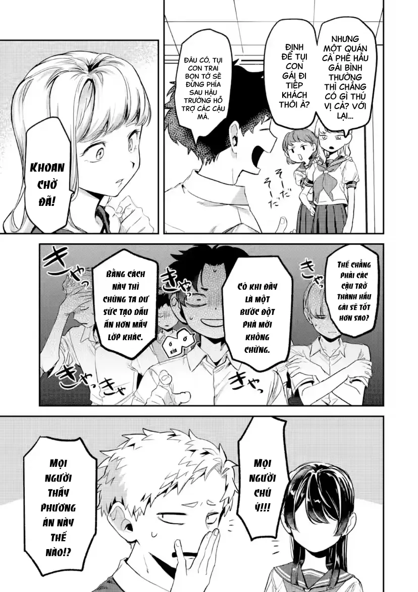 Cô Bạn Wakao-San Bàn Bên Có Vẻ Nhìn Thấy Gương Mặt Của Tôi Nhưng Tôi Thì Không Chap 23 - Next Chap 24