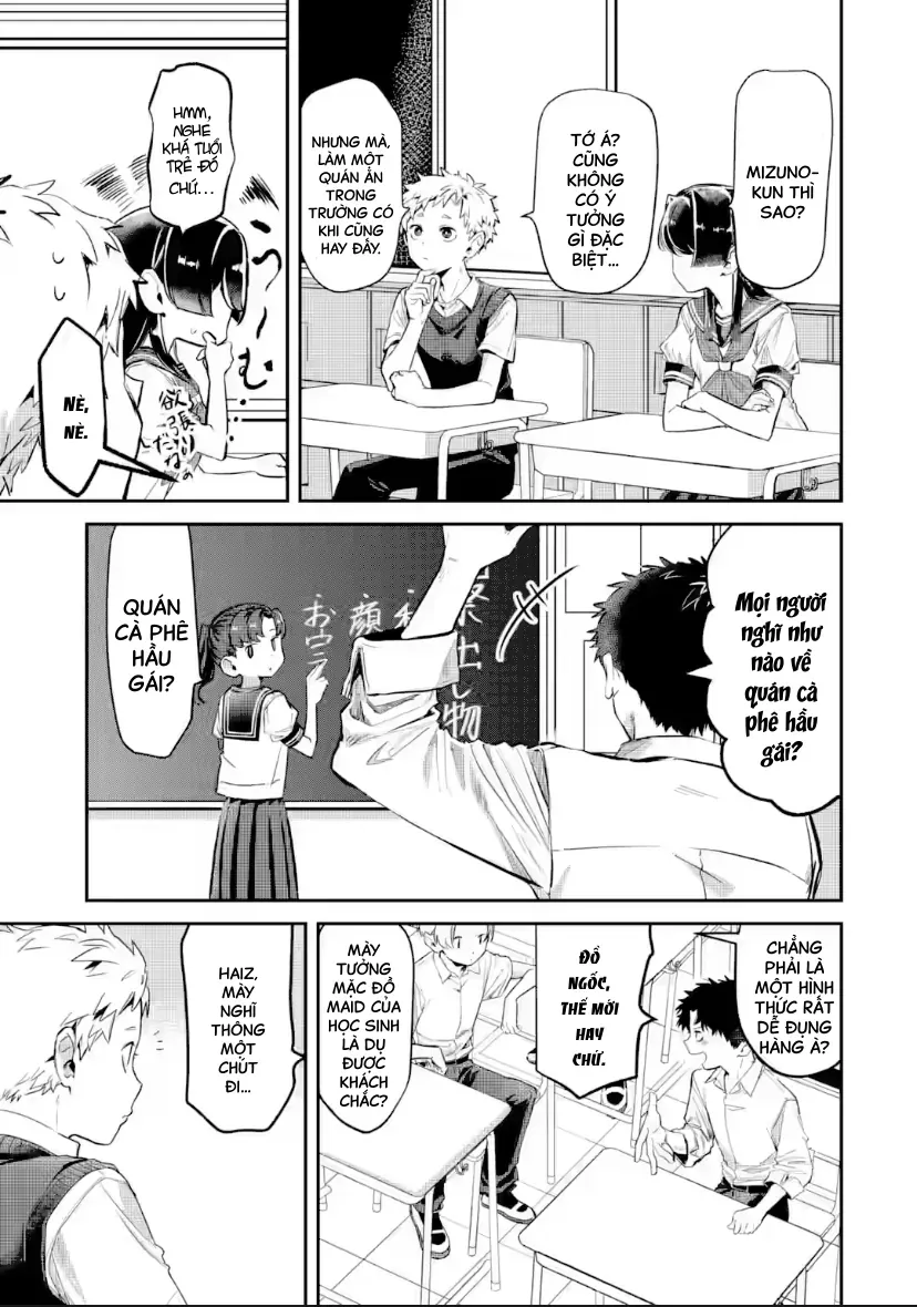 Cô Bạn Wakao-San Bàn Bên Có Vẻ Nhìn Thấy Gương Mặt Của Tôi Nhưng Tôi Thì Không Chap 23 - Next Chap 24