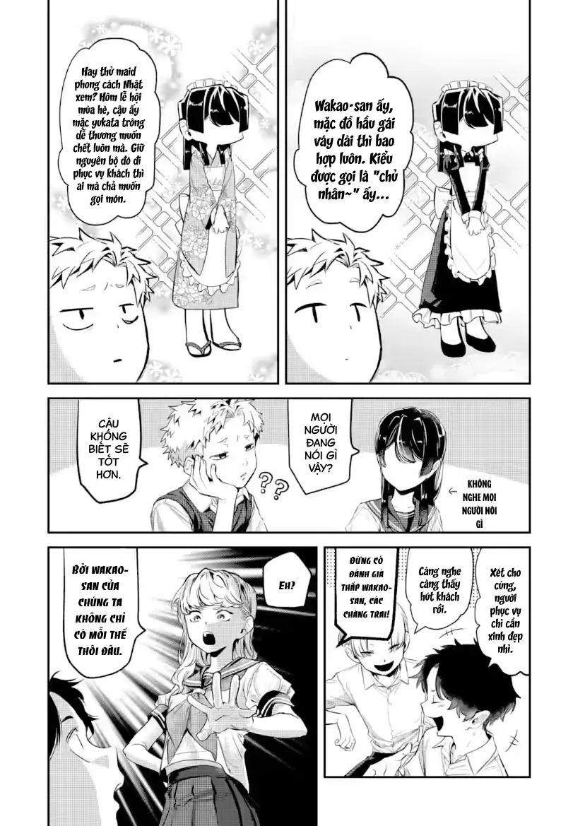 Cô Bạn Wakao-San Bàn Bên Có Vẻ Nhìn Thấy Gương Mặt Của Tôi Nhưng Tôi Thì Không Chap 23 - Next Chap 24