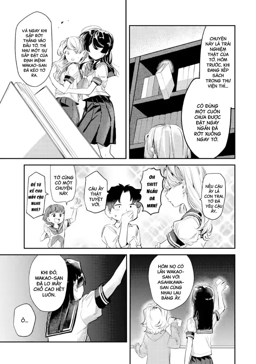 Cô Bạn Wakao-San Bàn Bên Có Vẻ Nhìn Thấy Gương Mặt Của Tôi Nhưng Tôi Thì Không Chap 23 - Next Chap 24