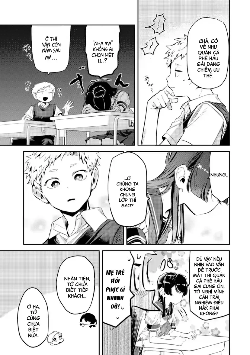 Cô Bạn Wakao-San Bàn Bên Có Vẻ Nhìn Thấy Gương Mặt Của Tôi Nhưng Tôi Thì Không Chap 23 - Next Chap 24