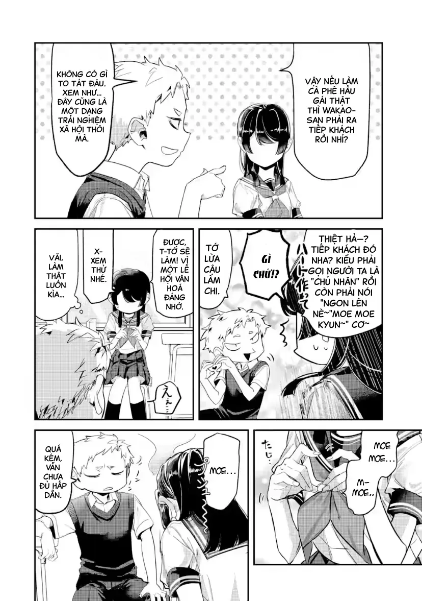 Cô Bạn Wakao-San Bàn Bên Có Vẻ Nhìn Thấy Gương Mặt Của Tôi Nhưng Tôi Thì Không Chap 23 - Next Chap 24