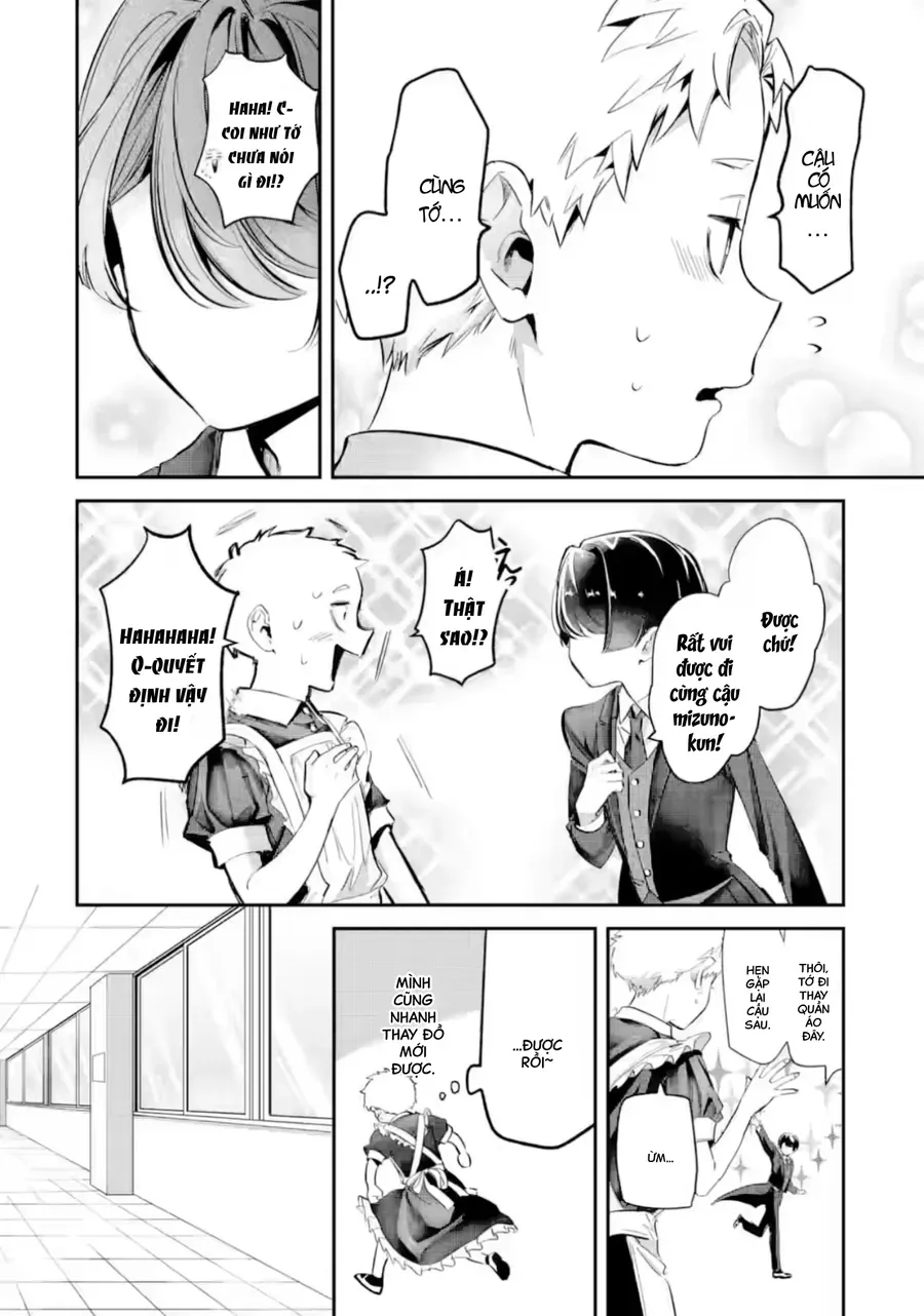 Cô Bạn Wakao-San Bàn Bên Có Vẻ Nhìn Thấy Gương Mặt Của Tôi Nhưng Tôi Thì Không Chap 24 - Next Chap 25