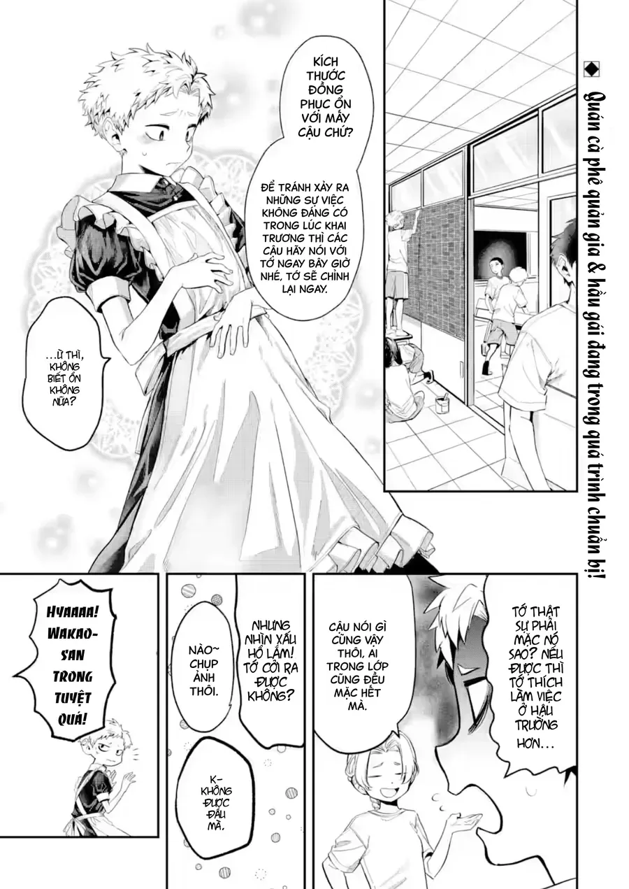Cô Bạn Wakao-San Bàn Bên Có Vẻ Nhìn Thấy Gương Mặt Của Tôi Nhưng Tôi Thì Không Chap 24 - Next Chap 25