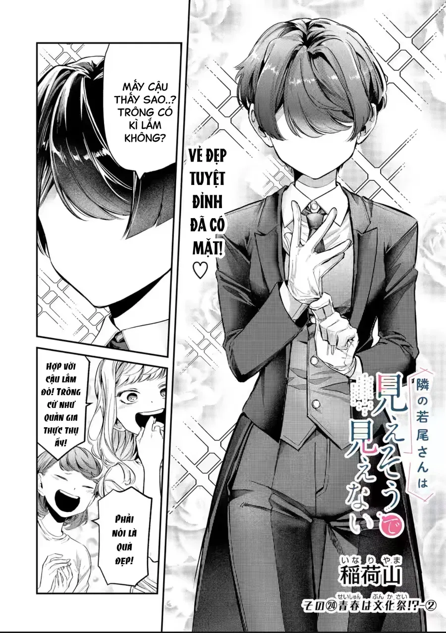 Cô Bạn Wakao-San Bàn Bên Có Vẻ Nhìn Thấy Gương Mặt Của Tôi Nhưng Tôi Thì Không Chap 24 - Next Chap 25