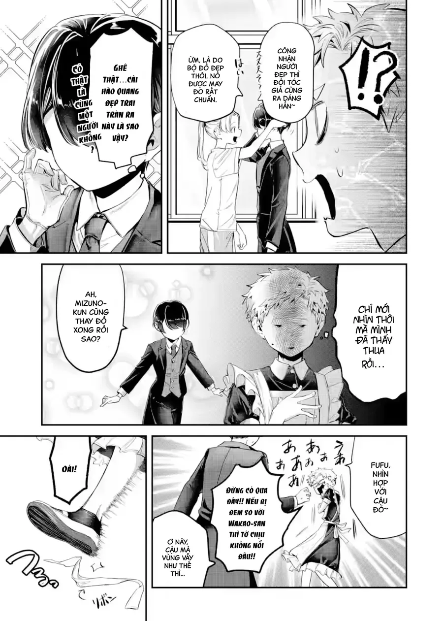 Cô Bạn Wakao-San Bàn Bên Có Vẻ Nhìn Thấy Gương Mặt Của Tôi Nhưng Tôi Thì Không Chap 24 - Next Chap 25