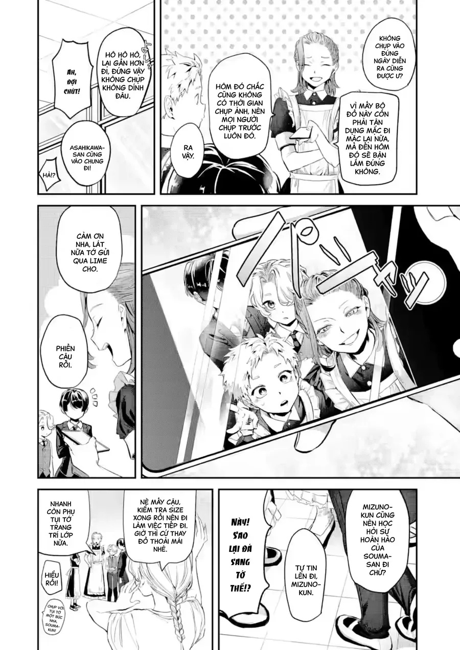 Cô Bạn Wakao-San Bàn Bên Có Vẻ Nhìn Thấy Gương Mặt Của Tôi Nhưng Tôi Thì Không Chap 24 - Next Chap 25