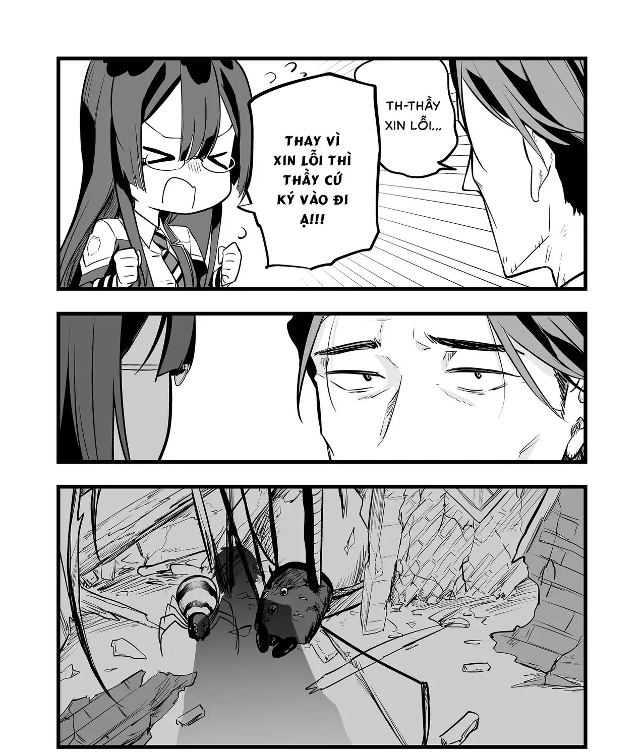 Cô Bé Ấy Là Con Quái Vật Tôi Cứu Lấy Năm Xưa Chap 11 - Next Chap 12