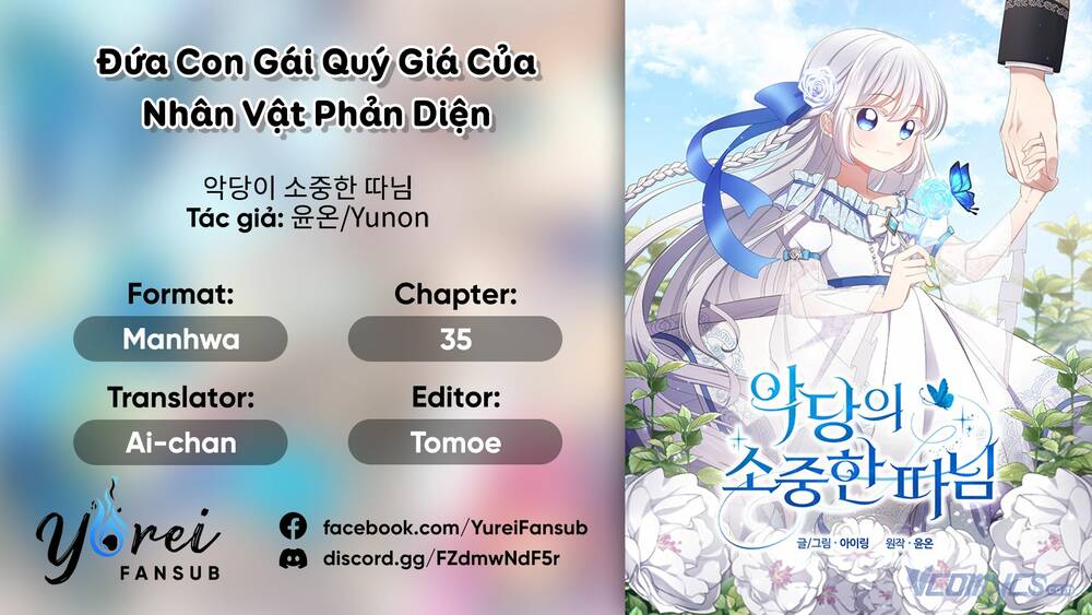 Cô Công Chúa Nhỏ Của Kẻ Phản Diện Chap 35 - Next Chap 36
