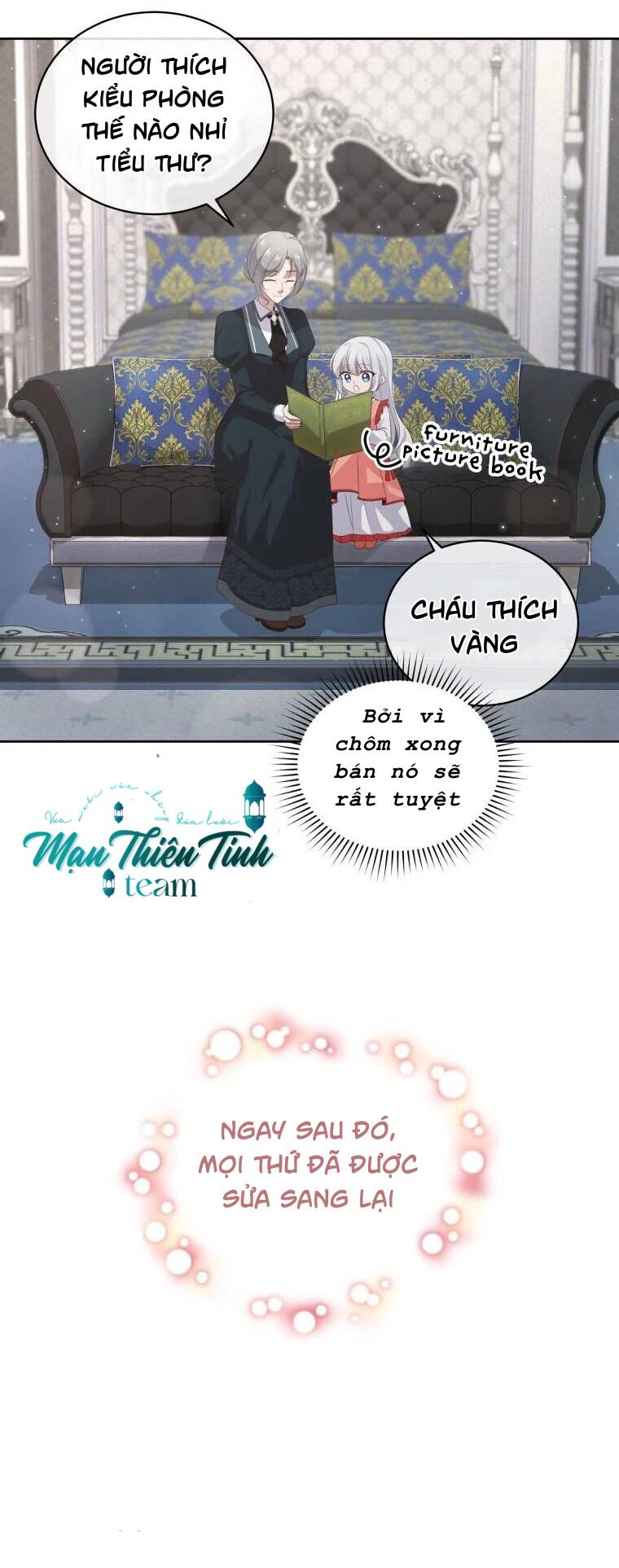 Cô Công Chúa Nhỏ Của Kẻ Phản Diện Chap 6 - Next Chap 7