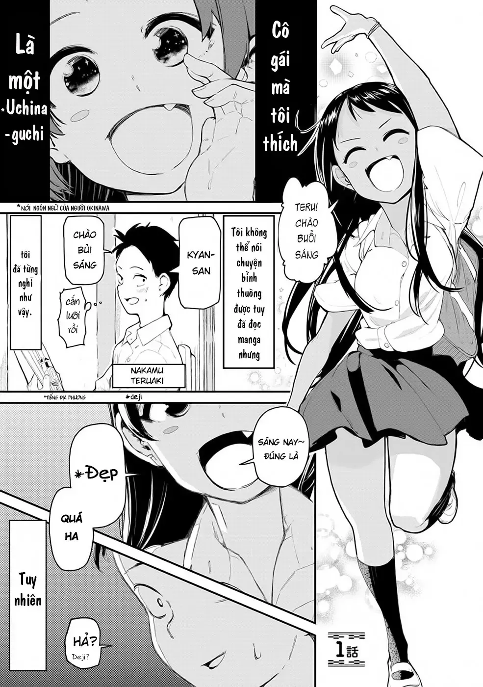 Cô Gái Tôi Yêu Ở Okinawa Nói Tiếng Địa Phương, Mà Tôi Chẳng Hiểu Gì Hết Chap 1 - Next Chap 2