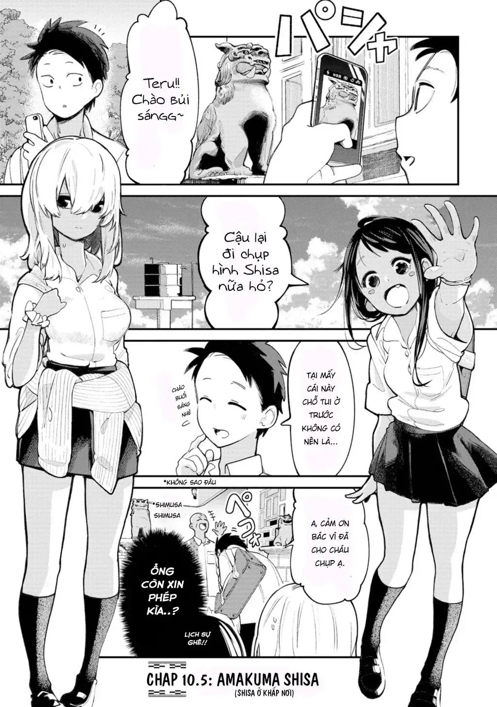 Cô Gái Tôi Yêu Ở Okinawa Nói Tiếng Địa Phương, Mà Tôi Chẳng Hiểu Gì Hết Chap 10.5 - Next Chap 11.5