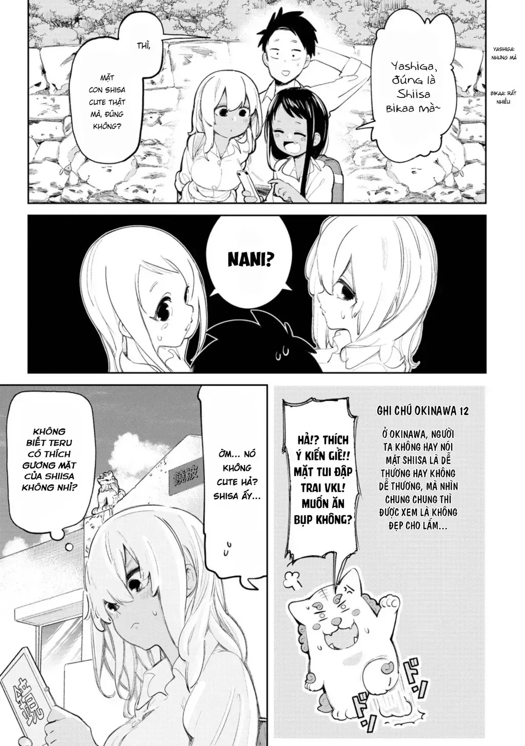 Cô Gái Tôi Yêu Ở Okinawa Nói Tiếng Địa Phương, Mà Tôi Chẳng Hiểu Gì Hết Chap 10.5 - Next Chap 11.5