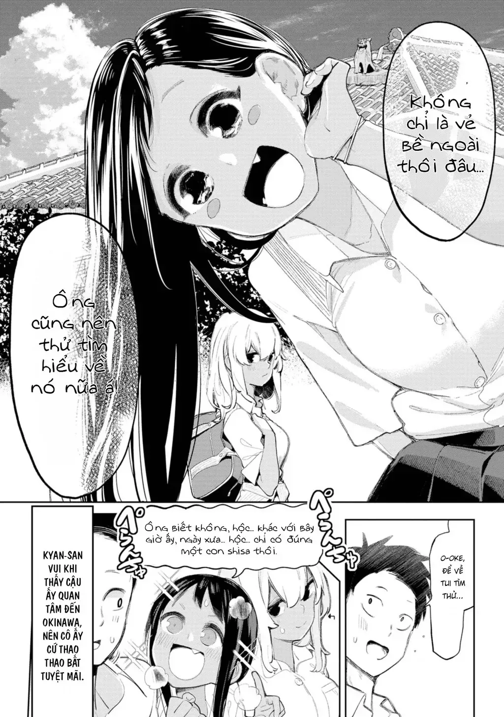 Cô Gái Tôi Yêu Ở Okinawa Nói Tiếng Địa Phương, Mà Tôi Chẳng Hiểu Gì Hết Chap 10.5 - Next Chap 11.5