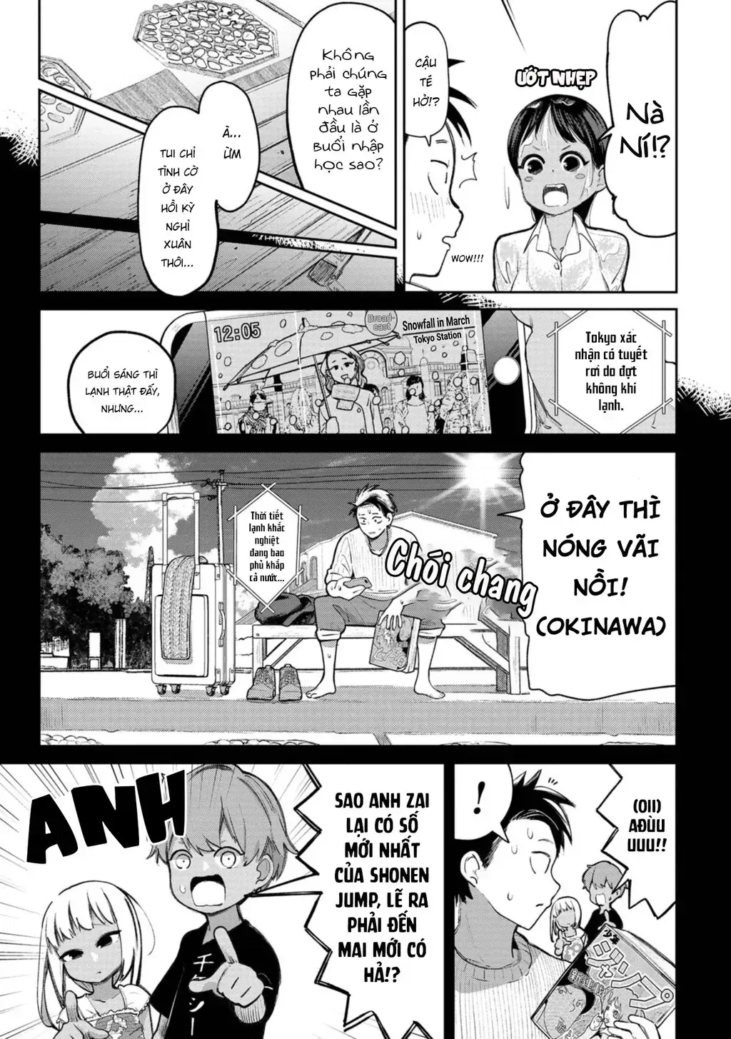 Cô Gái Tôi Yêu Ở Okinawa Nói Tiếng Địa Phương, Mà Tôi Chẳng Hiểu Gì Hết Chap 8 - Next Chap 9