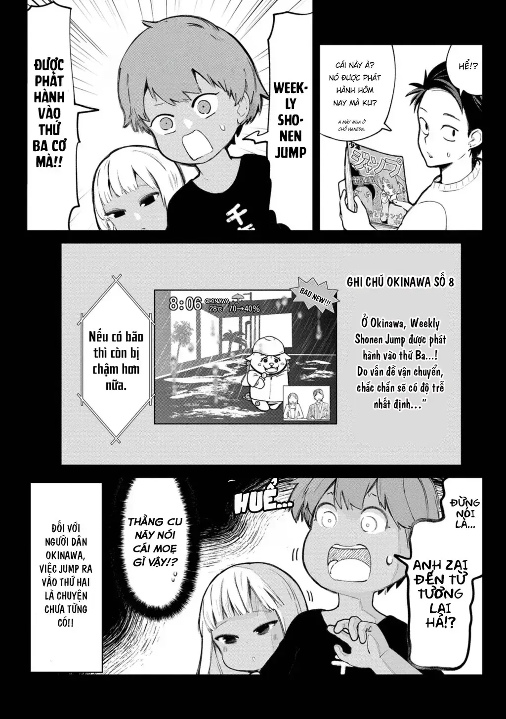 Cô Gái Tôi Yêu Ở Okinawa Nói Tiếng Địa Phương, Mà Tôi Chẳng Hiểu Gì Hết Chap 8 - Next Chap 9