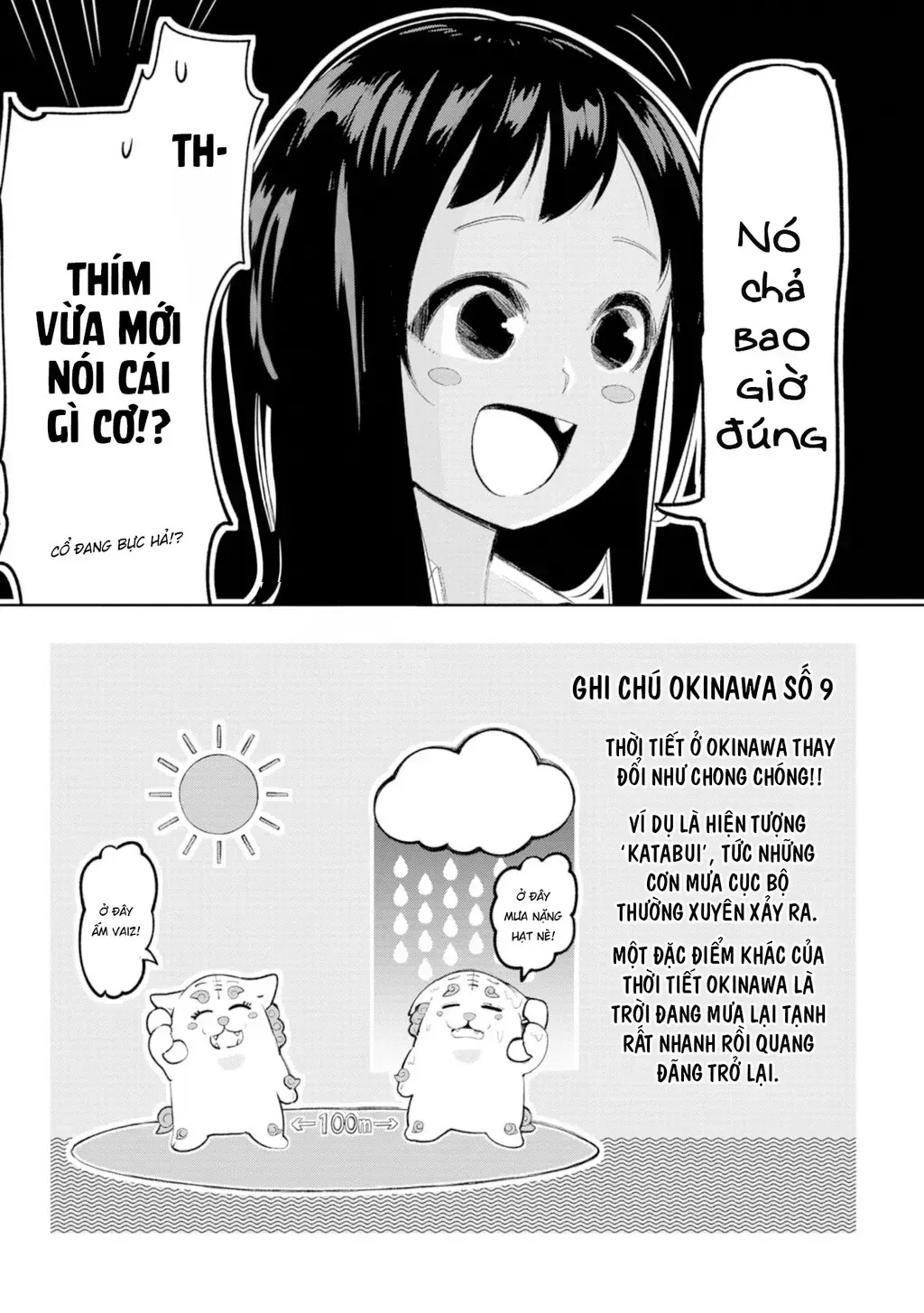 Cô Gái Tôi Yêu Ở Okinawa Nói Tiếng Địa Phương, Mà Tôi Chẳng Hiểu Gì Hết Chap 9 - Next Chap 10