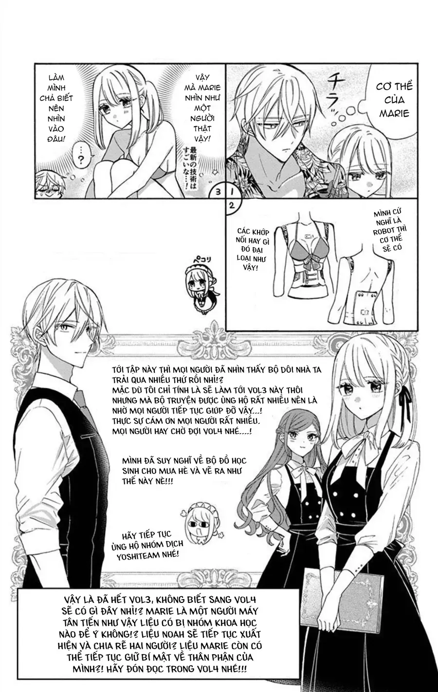 Cô Hầu Gái Người Máy Chap 13 - Next Chap 14