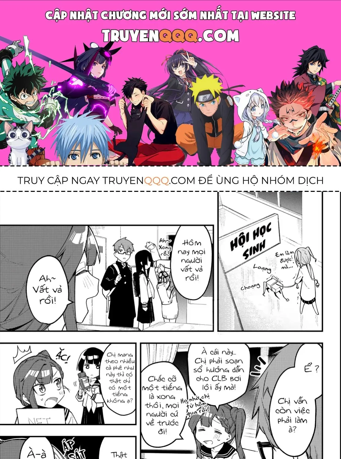 Có Là Hội Học Sinh Đi Nữa Thì Vẫn Có Khuyết Điểm Chứ Bộ! Chap 4 - Next Chap 5