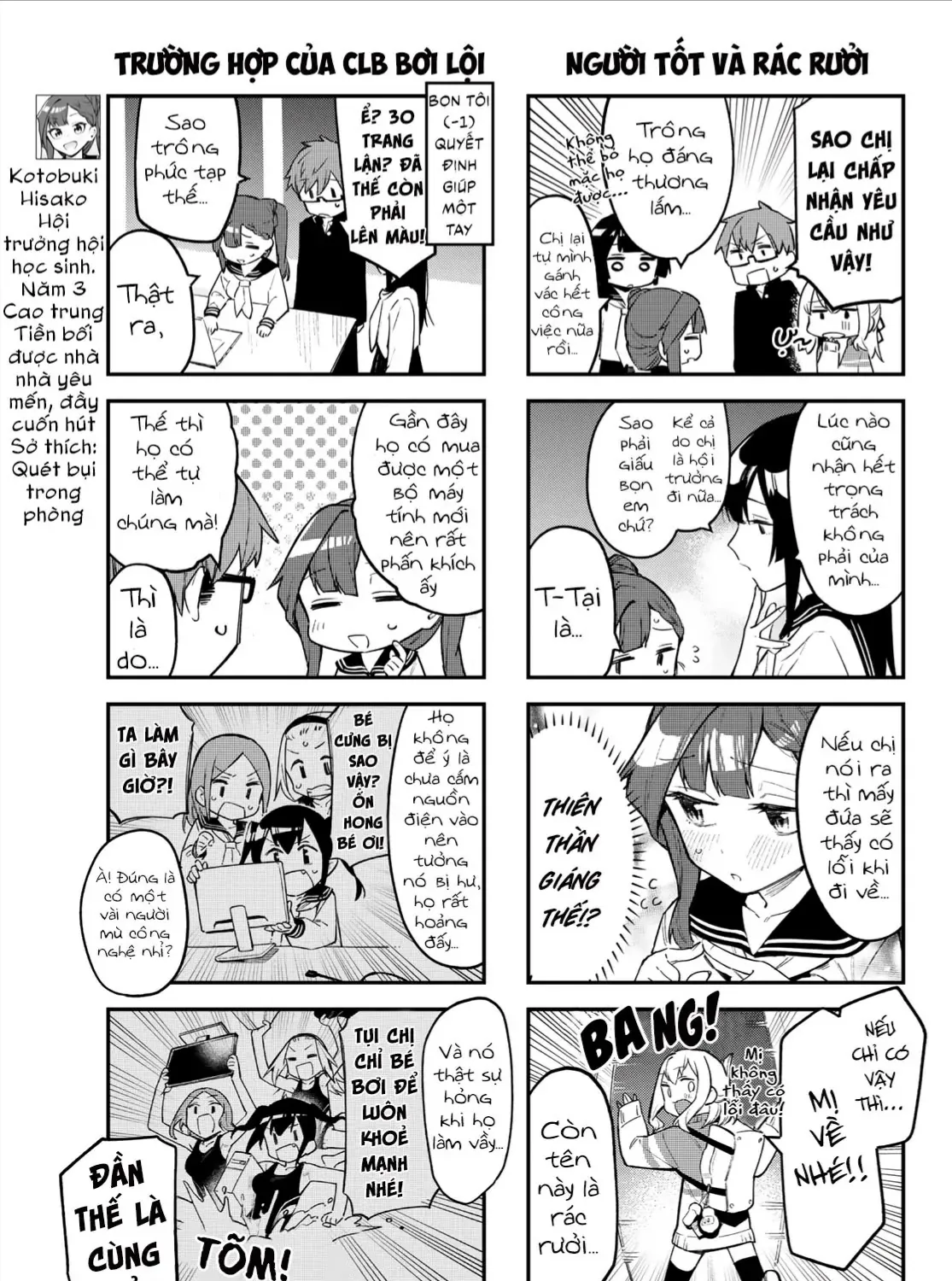 Có Là Hội Học Sinh Đi Nữa Thì Vẫn Có Khuyết Điểm Chứ Bộ! Chap 4 - Next Chap 5