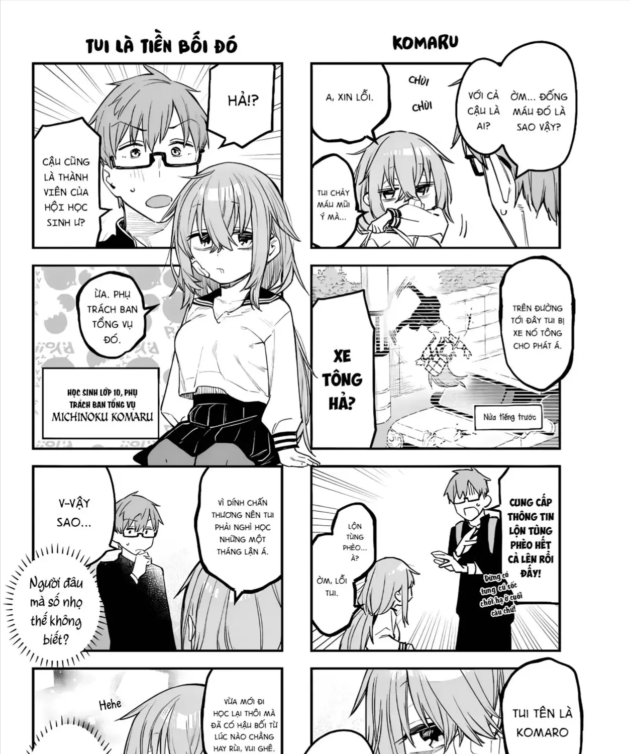 Có Là Hội Học Sinh Đi Nữa Thì Vẫn Có Khuyết Điểm Chứ Bộ! Chap 8 - Next Chap 9