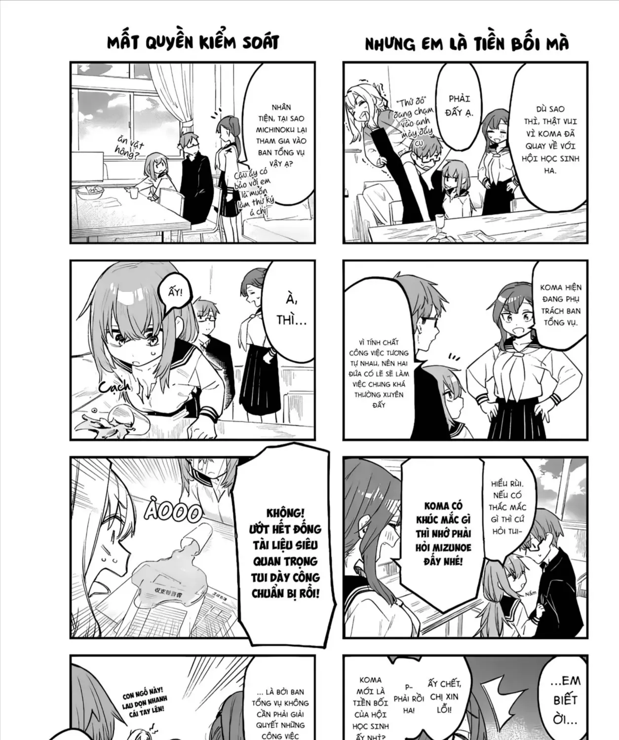 Có Là Hội Học Sinh Đi Nữa Thì Vẫn Có Khuyết Điểm Chứ Bộ! Chap 9 - Next Chap 10