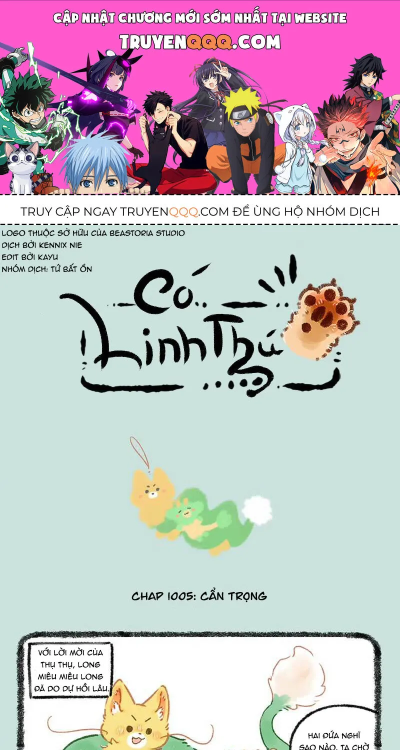 Có Linh Thú Chap 1005 - Next Chap 1006