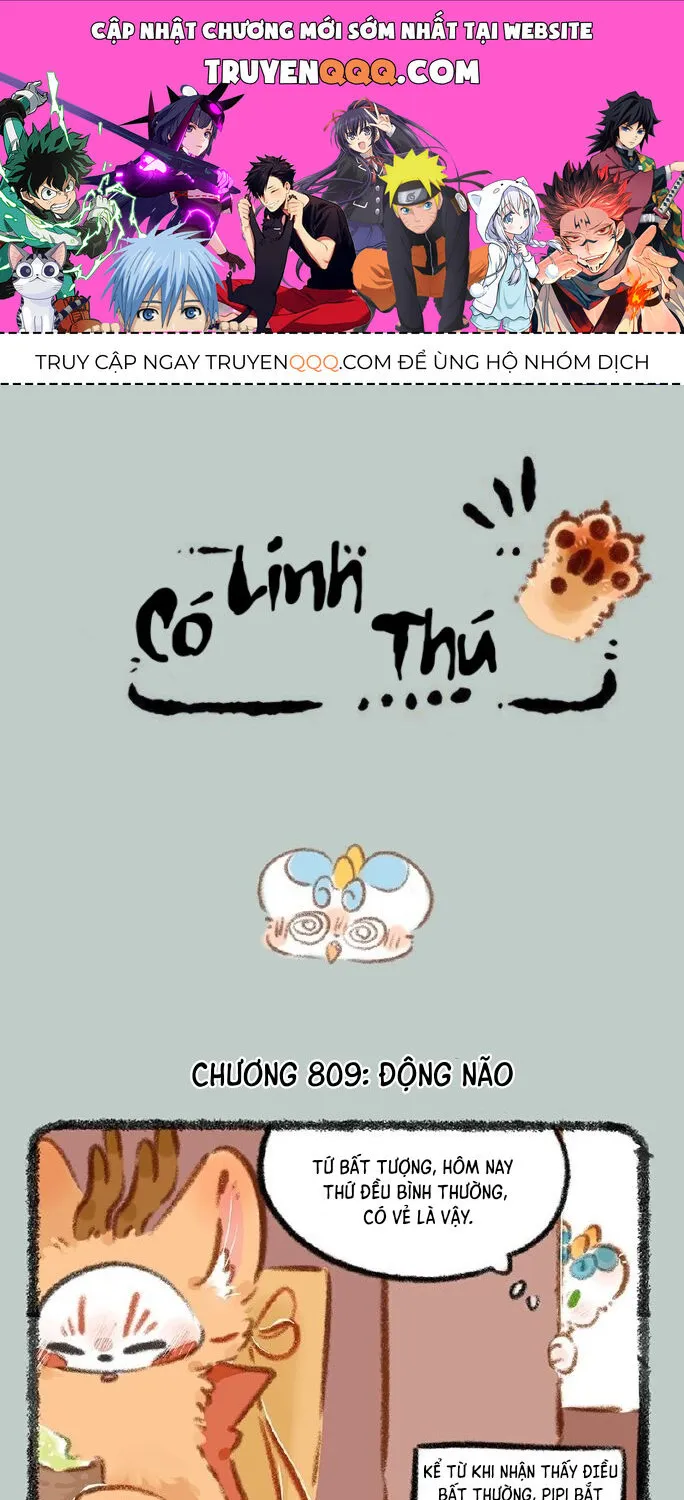 Có Linh Thú Chap 809 - Next Chap 810