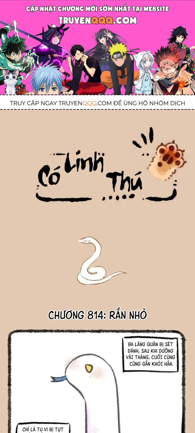 Có Linh Thú Chap 814 - Next Chap 815