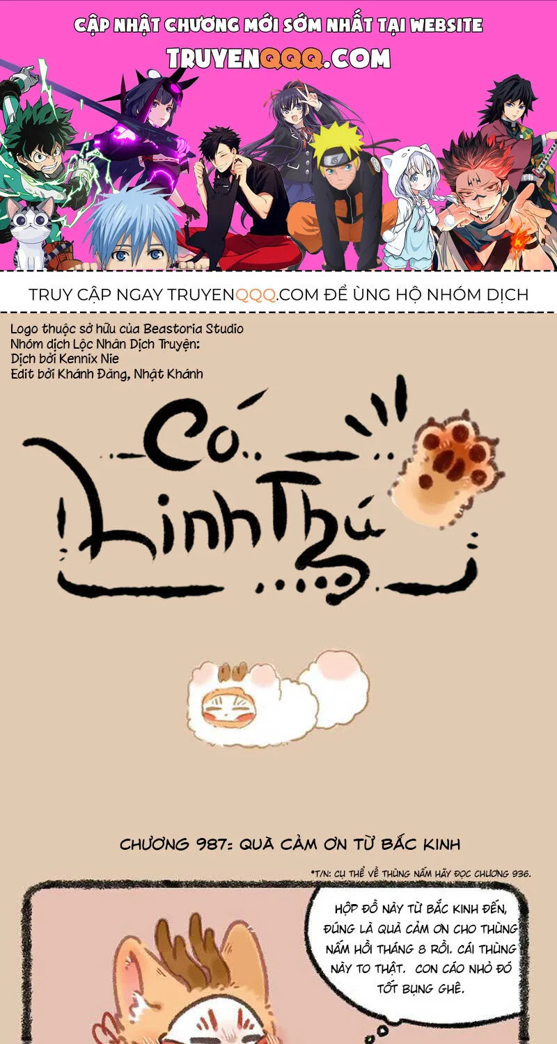 Có Linh Thú Chap 987 - Next Chap 988