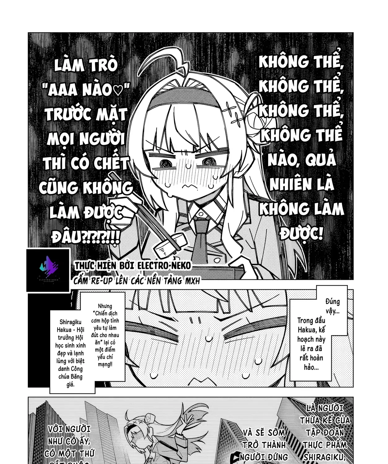 Cô Nàng Có Thể Đàng Hoàng Thú Nhận Tình Cảm Là Bất Khả Chiến Bại!!! Chap 3 - Next Chap 4