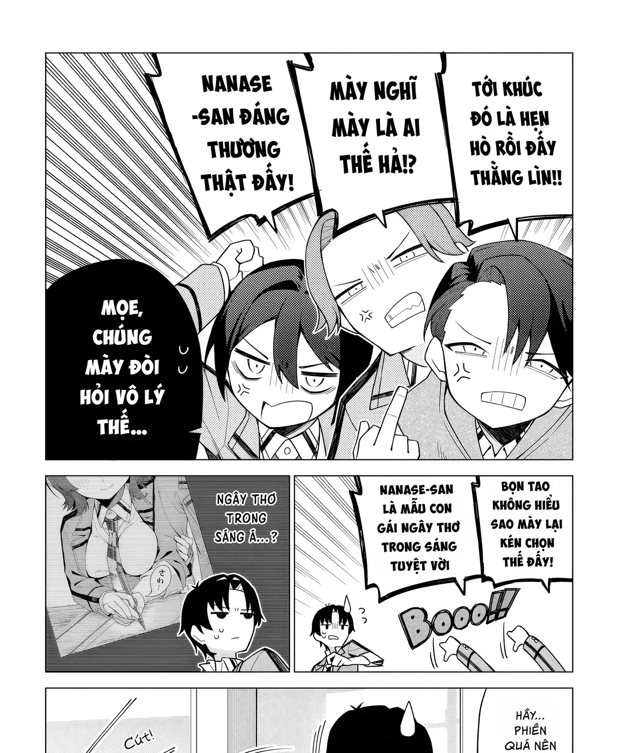 Cô Nàng Có Thể Đàng Hoàng Thú Nhận Tình Cảm Là Bất Khả Chiến Bại!!! Chap 3 - Next Chap 4