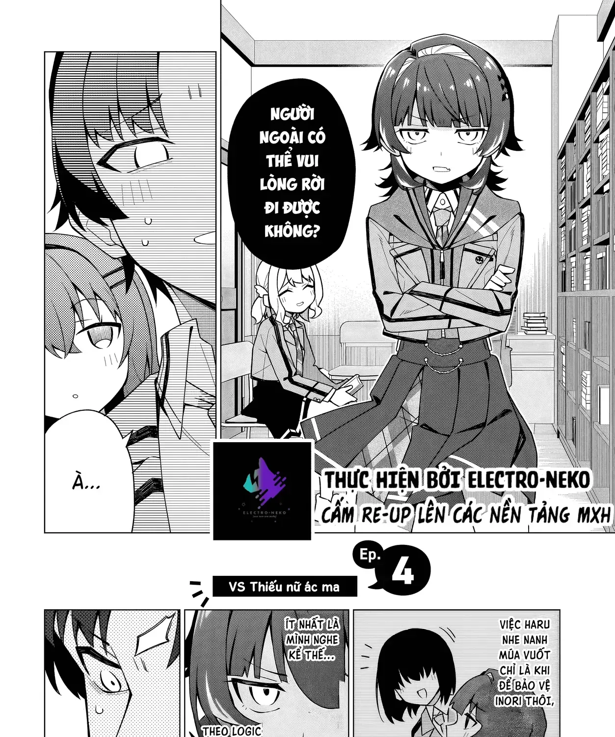 Cô Nàng Có Thể Đàng Hoàng Thú Nhận Tình Cảm Là Bất Khả Chiến Bại!!! Chap 4 - Next Chap 5