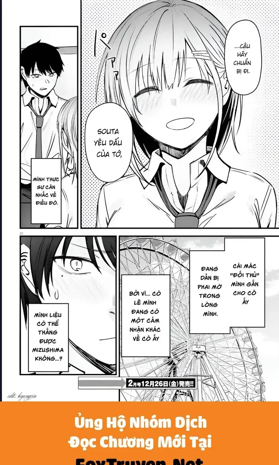 Cô Nàng Đẹp Mã Mà Bạn Gái Tôi Thích Đang Nhắm Tới Tôi Chap 14 - Next Chap 15