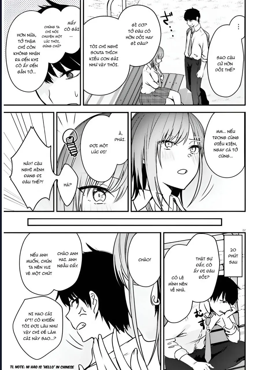 Cô Nàng Đẹp Mã Mà Bạn Gái Tôi Thích Đang Nhắm Tới Tôi Chap 7 - Next Chap 8