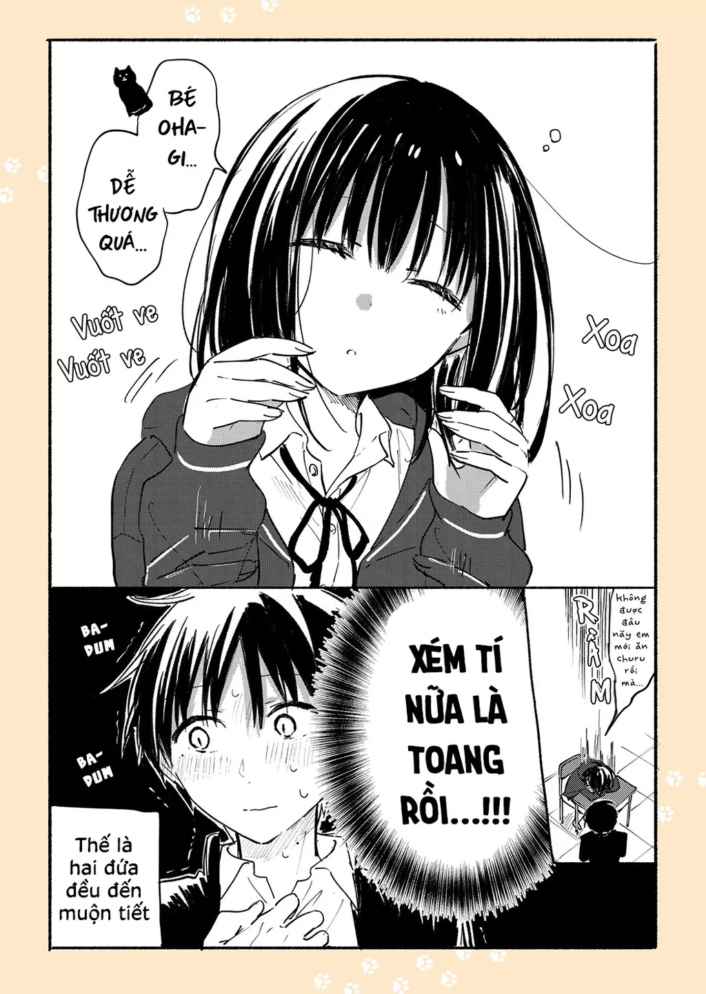 Cô Nàng Mèo Ngủ Gật Và Chàng Trai Hướng Nội Chap 14.5 - Next Chap 15.5