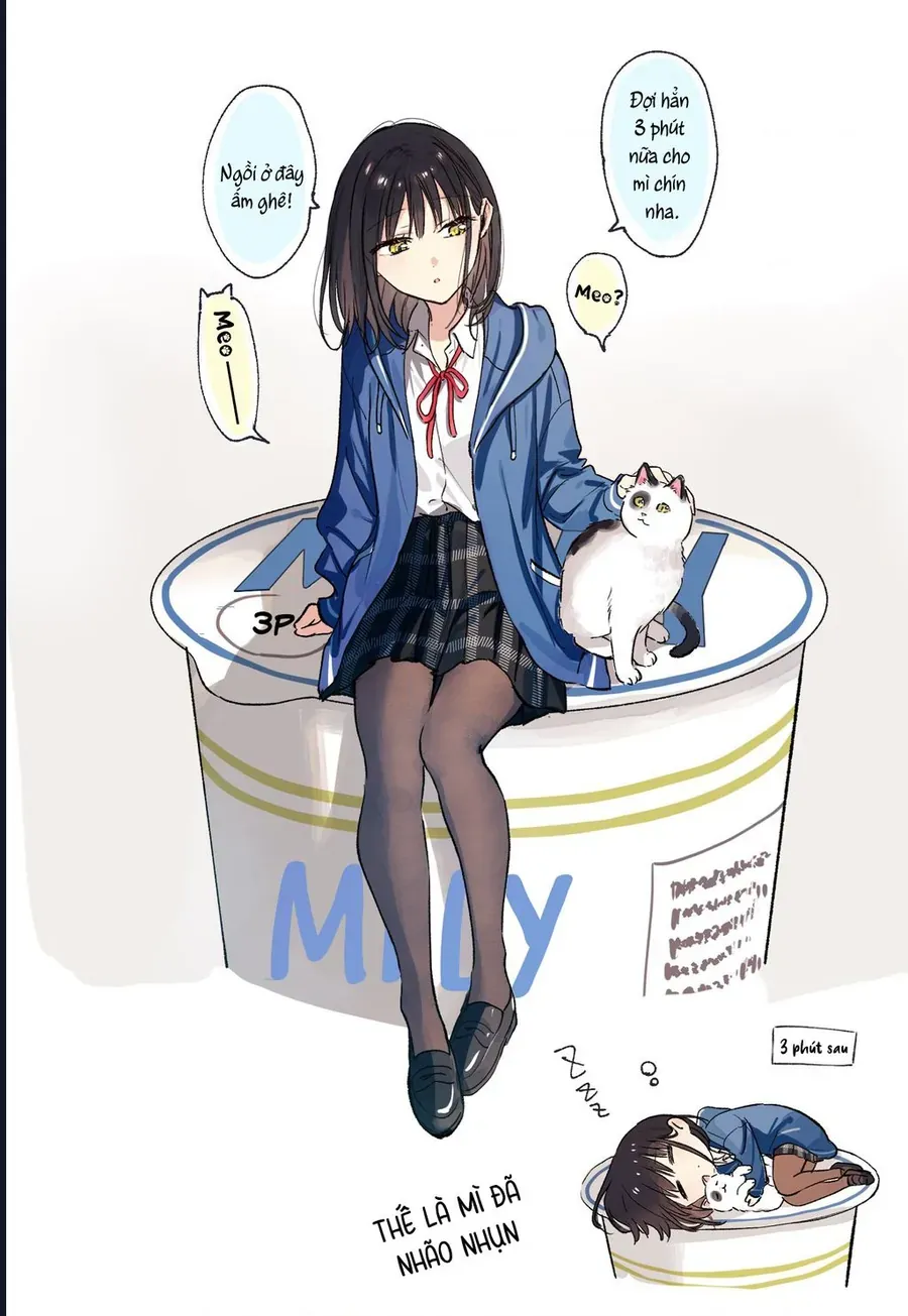 Cô Nàng Mèo Ngủ Gật Và Chàng Trai Hướng Nội Chap 38 - Next Chap 39
