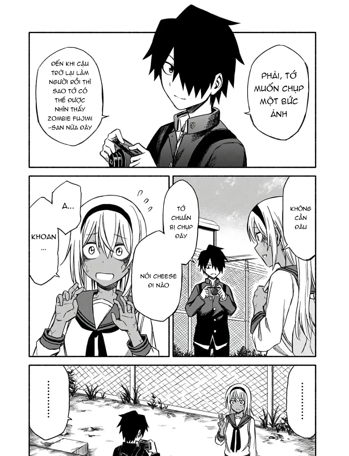 Cô Nàng Thây Ma Fujimi Chap 4 - Next Chap 5