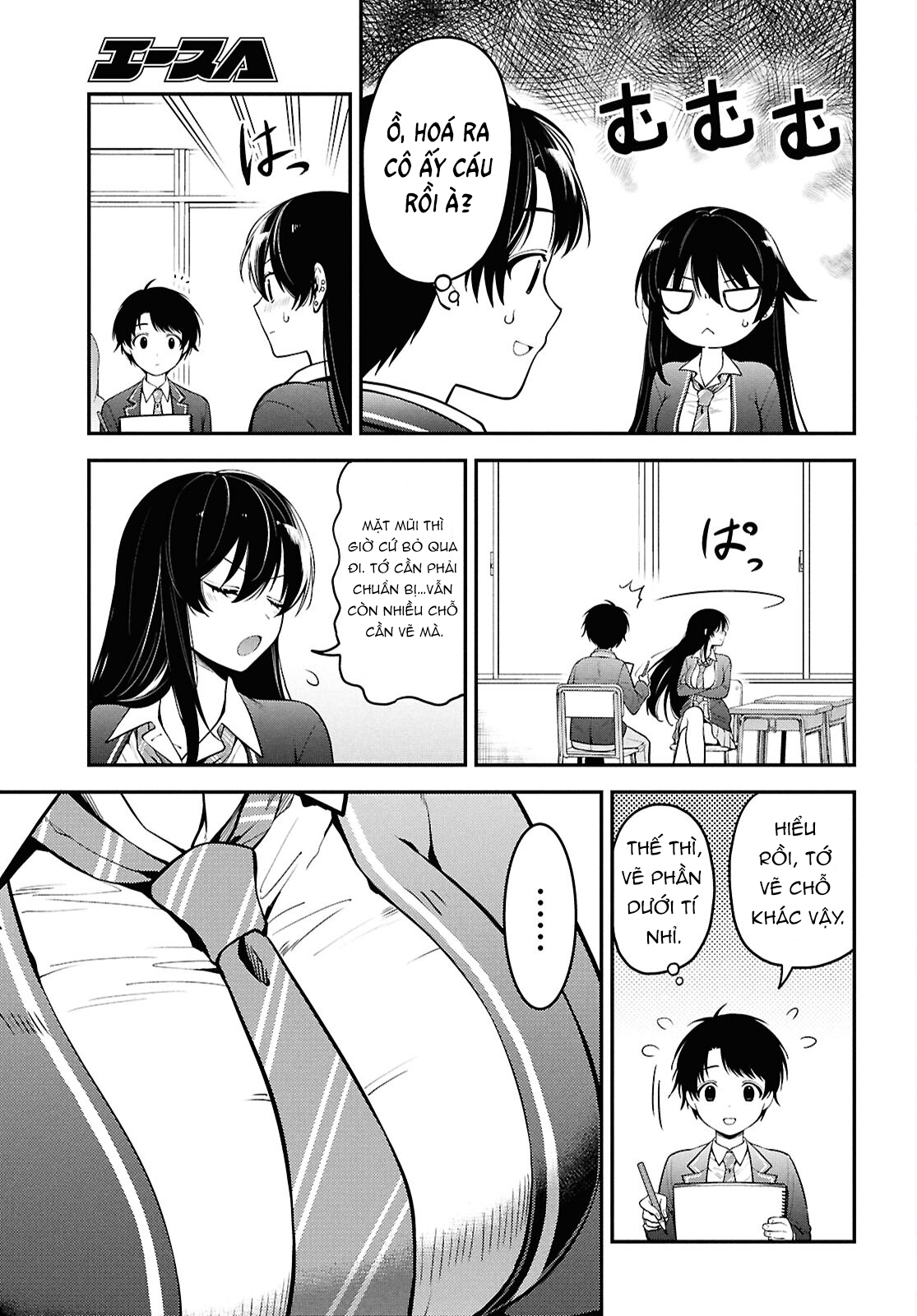 Cô Nàng Yankee Shimizu-San Bàn Bên Đã Nhuộm Tóc Đen Mất Rồi Chap 1 - Next Chap 2